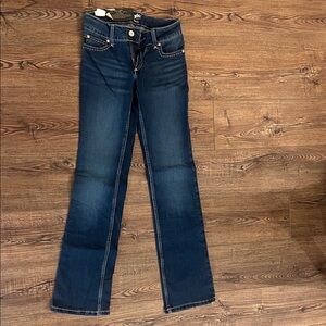 Wrangler Women's Dark Blue Boot Cut Jeans